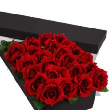 24 Long Stem premium Roses Presentation Box